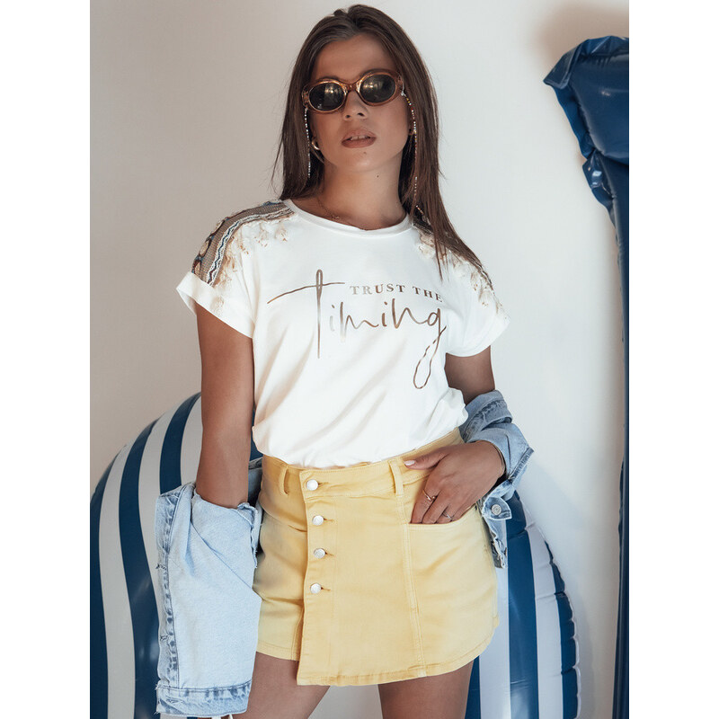 Dámske šortky SUMERLUXE žltá FashionStreet SY0337 67682643