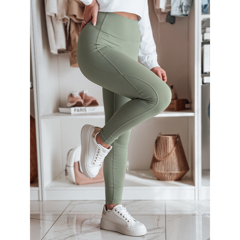 Dámske športové legíny FITTATO zelené FashionStreet UY2603 67683230