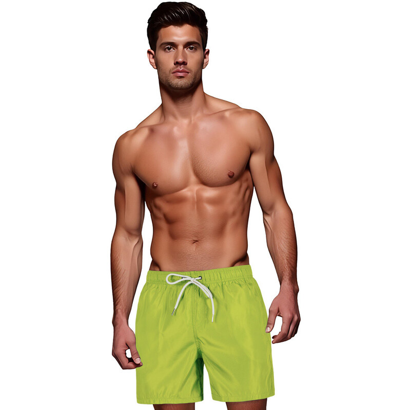 FashionStreet pánske svetlozelené šortky SX2533 67683438