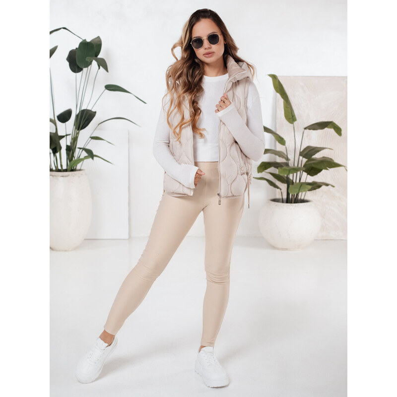 FashionStreet béžové dámske legíny UY2731 67683531