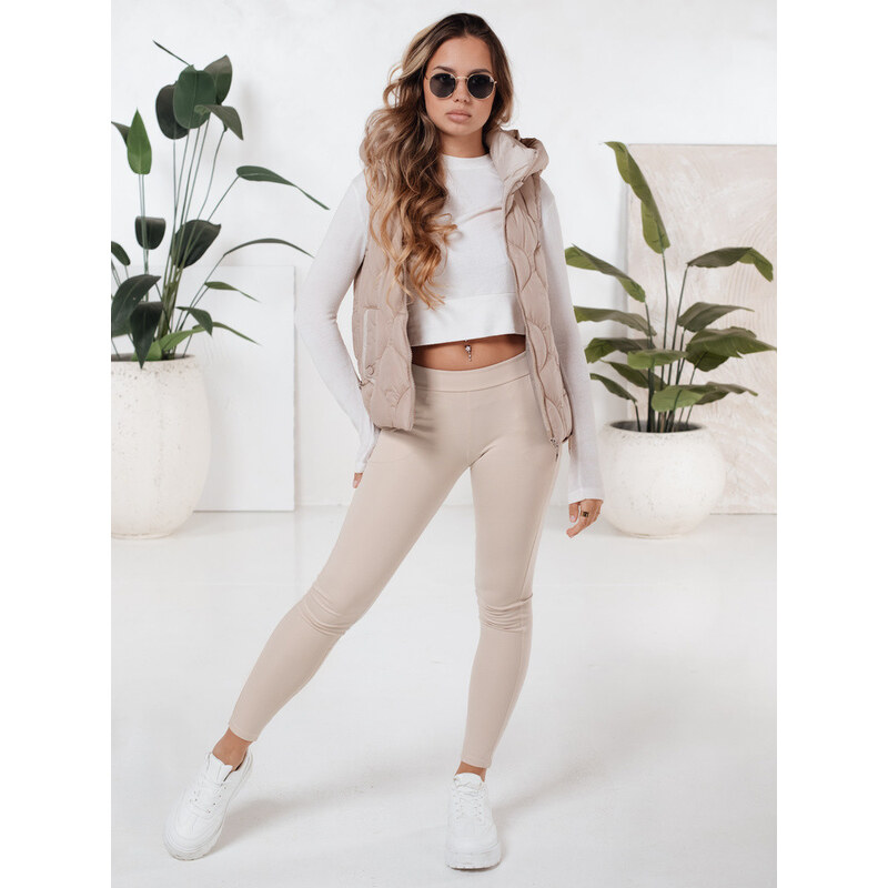 Dámske legíny béžové FashionStreet UY2724 67683529