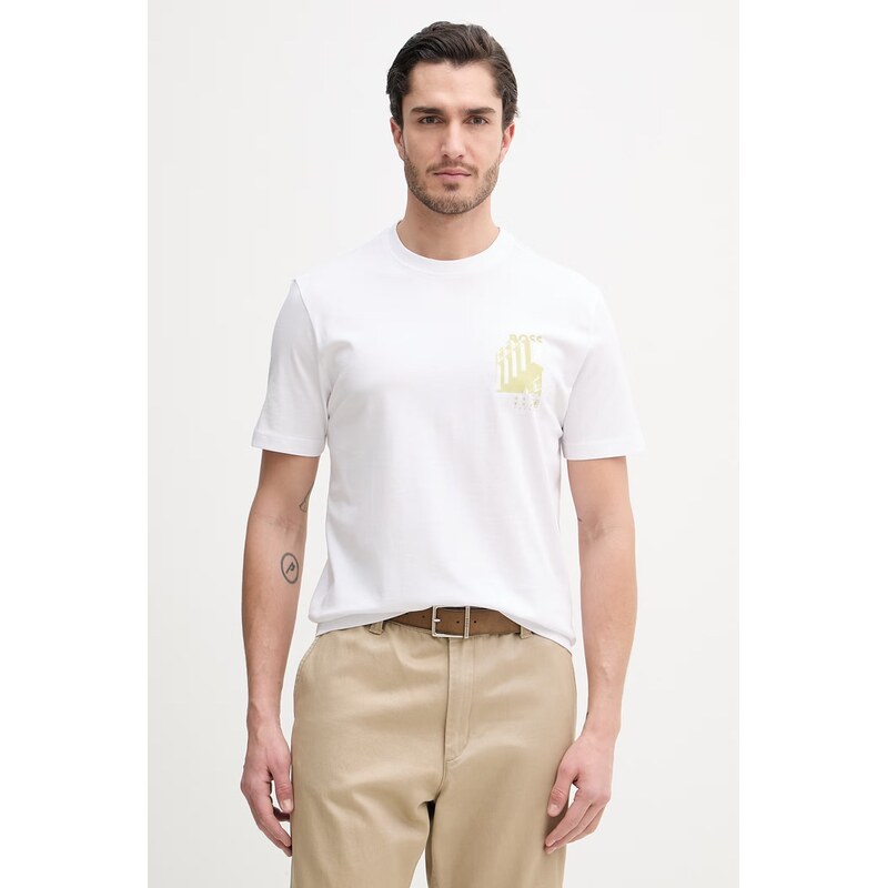 BOSS Orange tričko pánske bavlnené 67688292