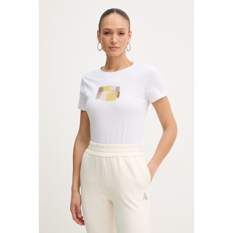 Bavlnené tričko Armani Exchange 67688299