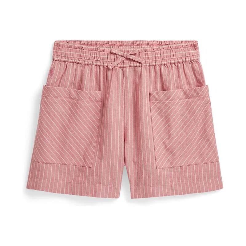 Detské šortky s prímesou ľanu Polo Ralph Lauren 67688356