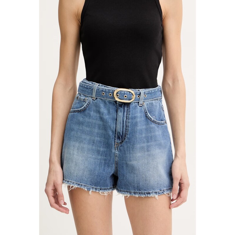 Rifľové krátke nohavice Twinset 67688354