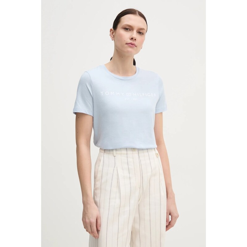 Bavlnené tričko Tommy Hilfiger 46833565