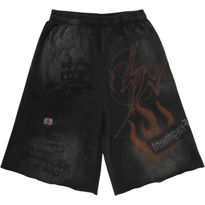 Travis Scott Cactus Jack x Fragment x Nike Dream Sweatshorts Black 67691545