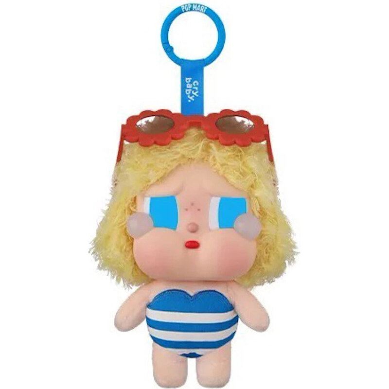 Pop Mart Crybaby Vacation Mode On Series Sunbathing Vinyl Plush 67691932