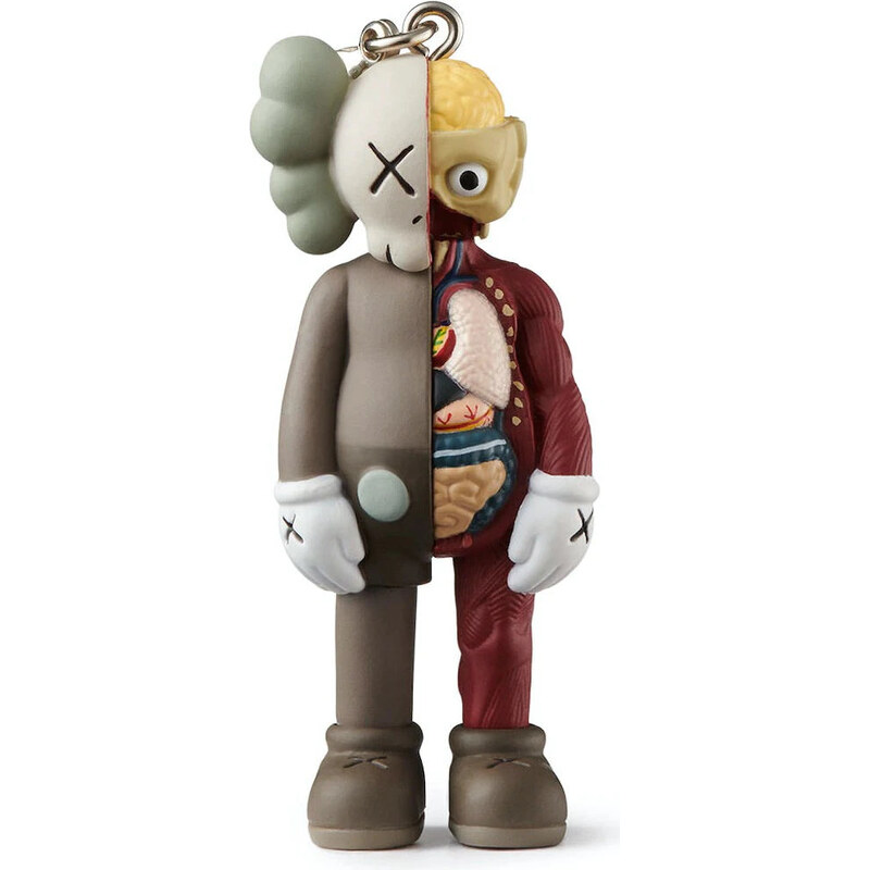 KAWS Tokyo First Flayed Companion Keychain Brown (2021) 67340615