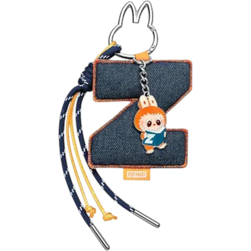 Pop Mart Labubu The Monsters Pin for Love Series Z Letter Pendant 67342630
