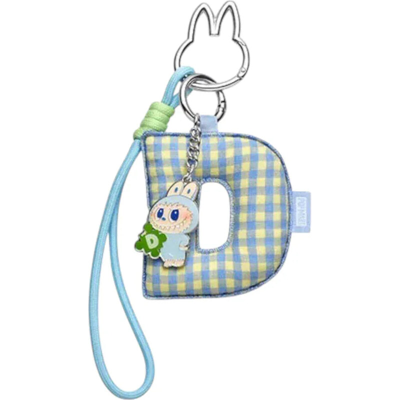 Pop Mart Labubu The Monsters Pin for Love Series D Letter Pendant 67342634