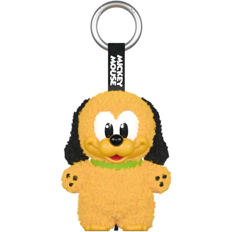 Pop Mart Disney Mickey Family Together Series Pluto Plush Keychain 67342774