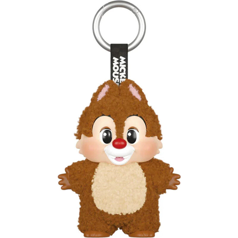 Pop Mart Disney Mickey Family Together Series Dale Plush Keychain 67342756