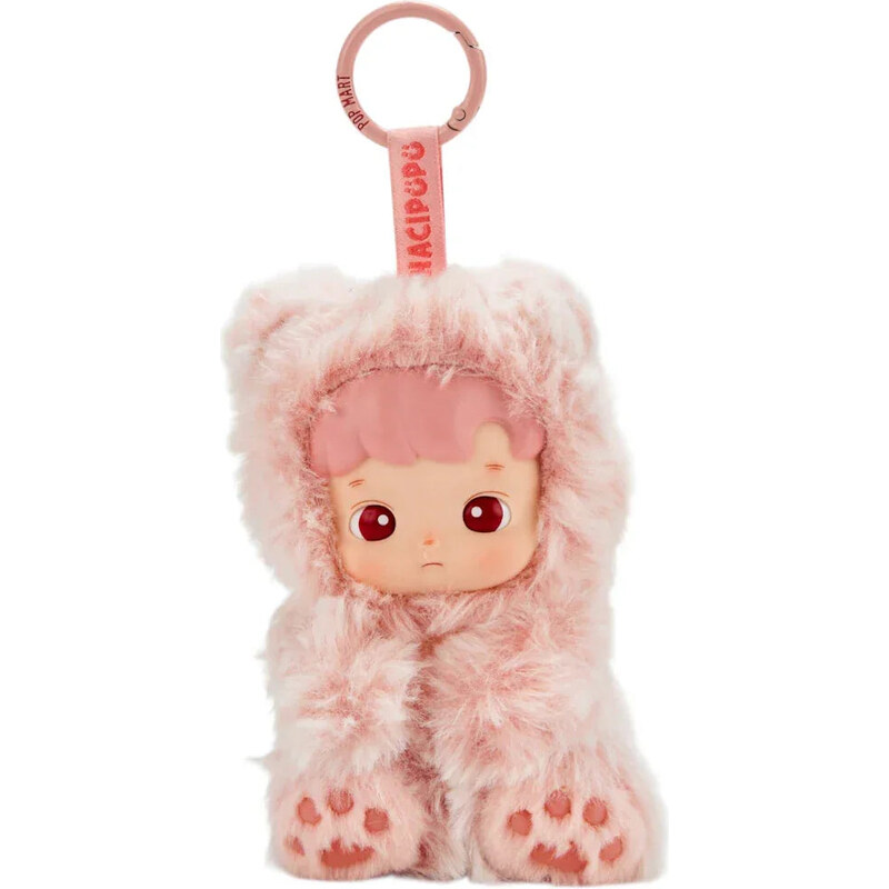 Pop Mart HACIPUPU Gummy Bear Series Vinyl Peach Flavor Plush Pendant 67343393