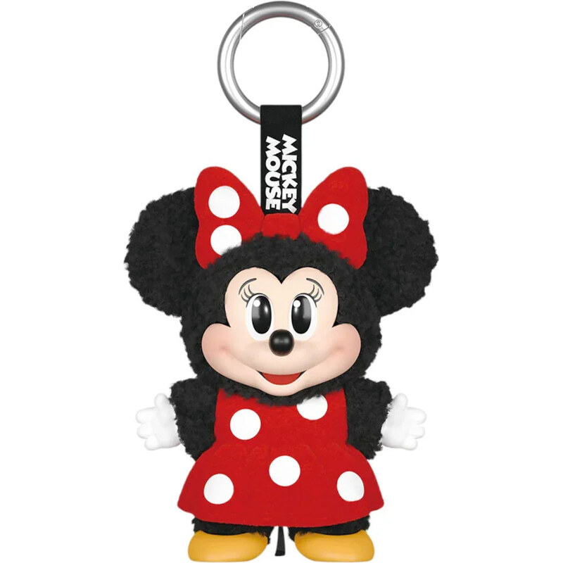 Pop Mart Disney Mickey Family Together Series Minnie Plush Keychain 67343468