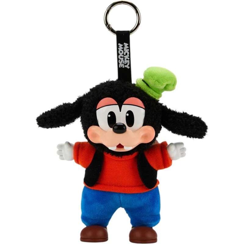 Pop Mart Disney Mickey Family Together Series Goofy Plush Keychain 67343479