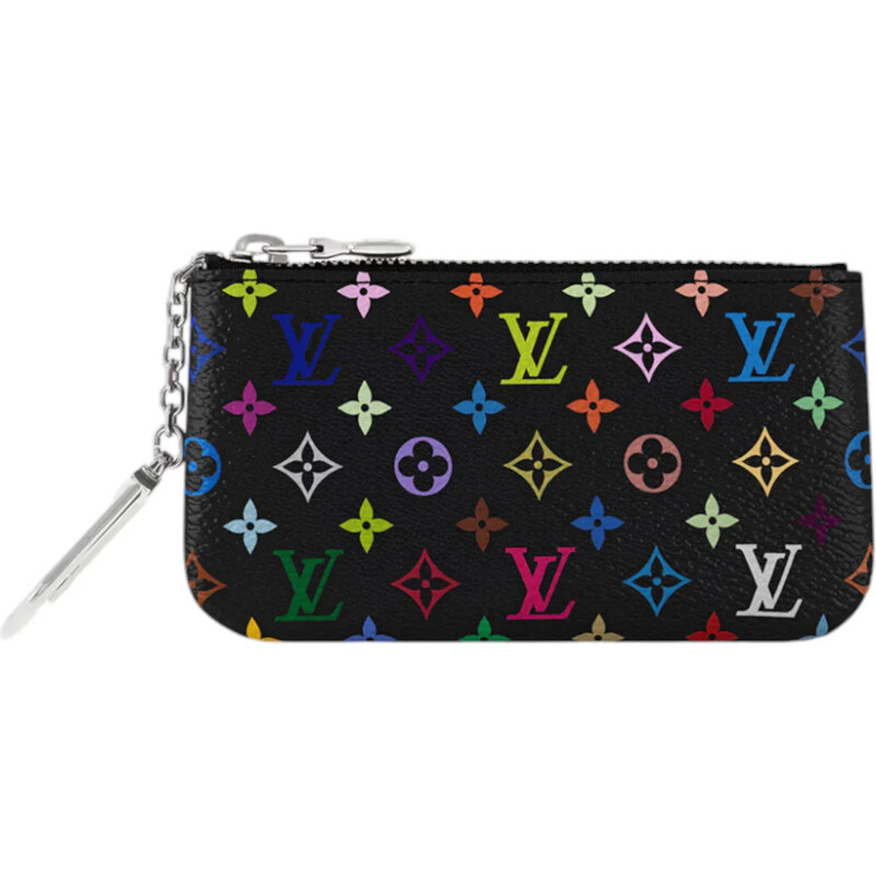 Louis Vuitton x Takashi Murakami Key Pouch Black Multicolored 67343927