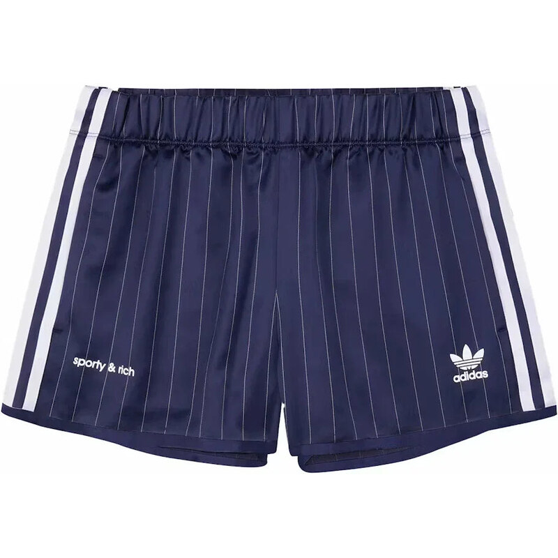 adidas x Sporty & Rich Track Short Navy/White 67343920