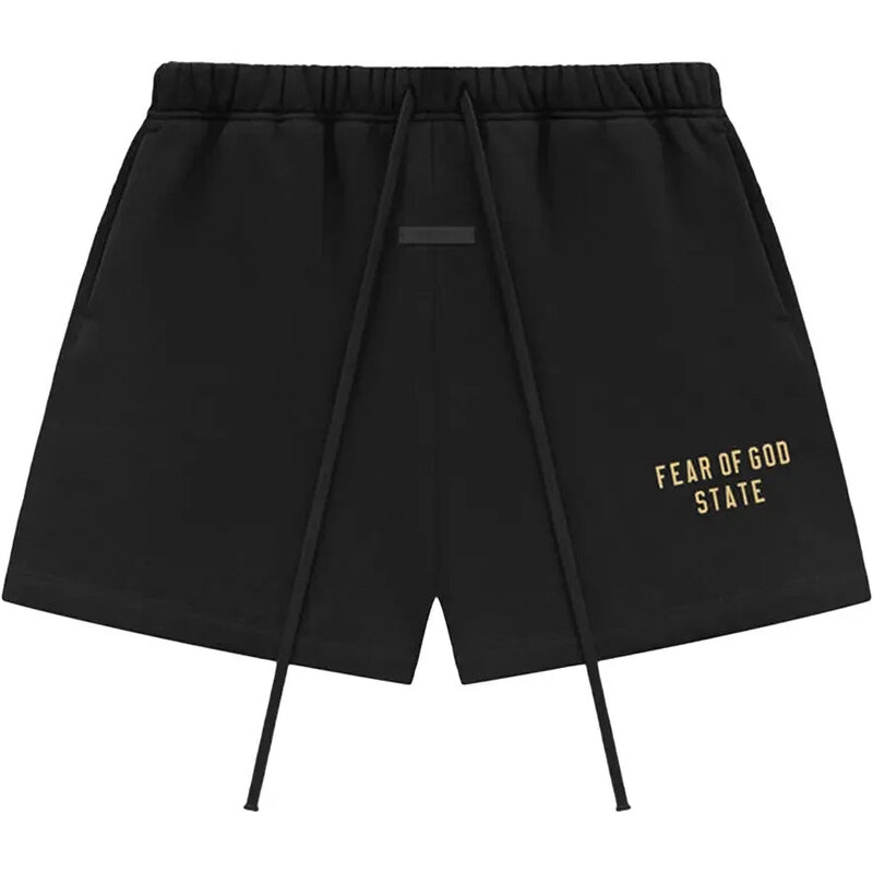 Fear of God Essentials Fleece Soccer Short Black 67344881
