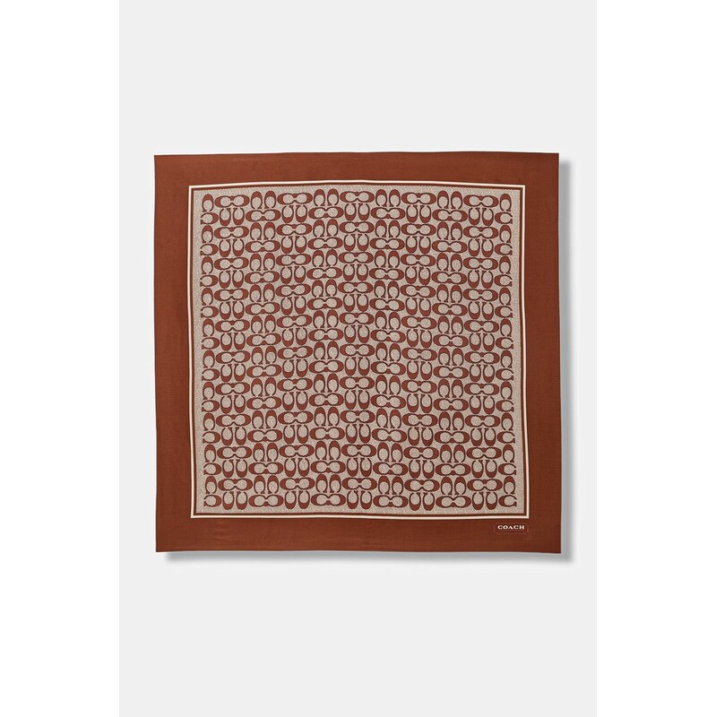 Hodvábna šatka Coach 67696702