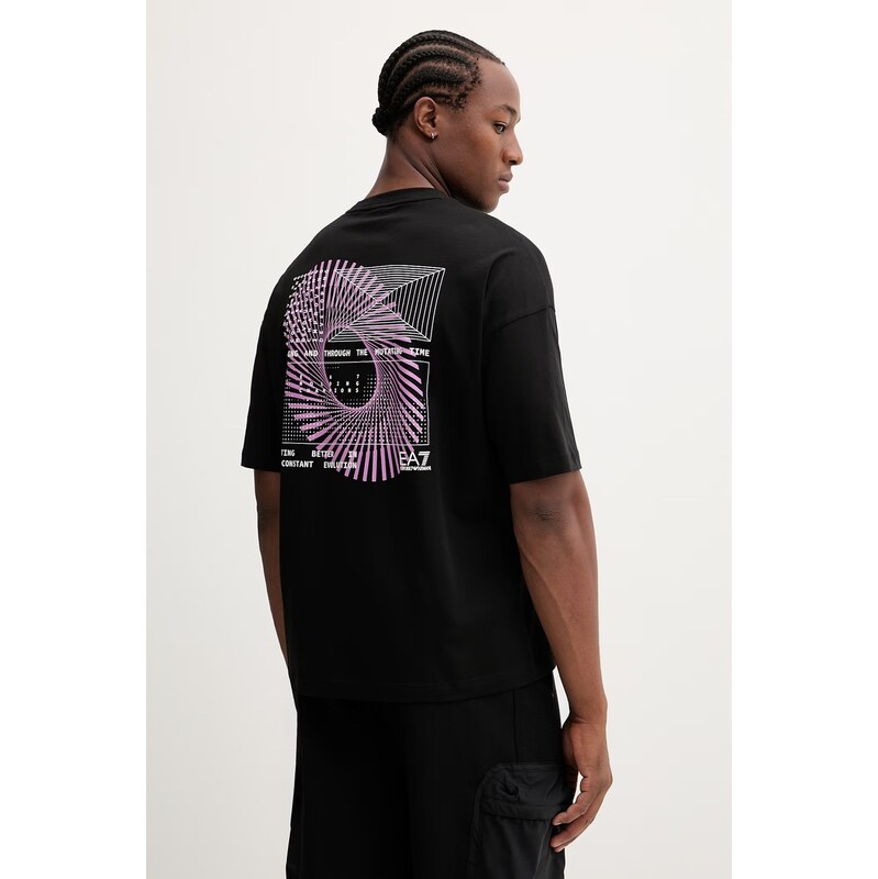 Bavlnené tričko EA7 Emporio Armani 67696944