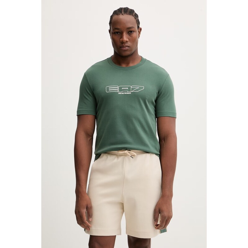 Bavlnené tričko EA7 Emporio Armani 67696947
