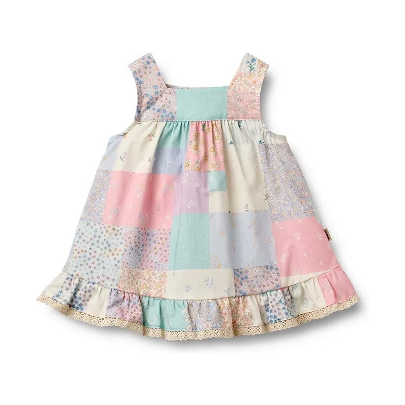 Detské bavlnené šaty Wheat 67697183