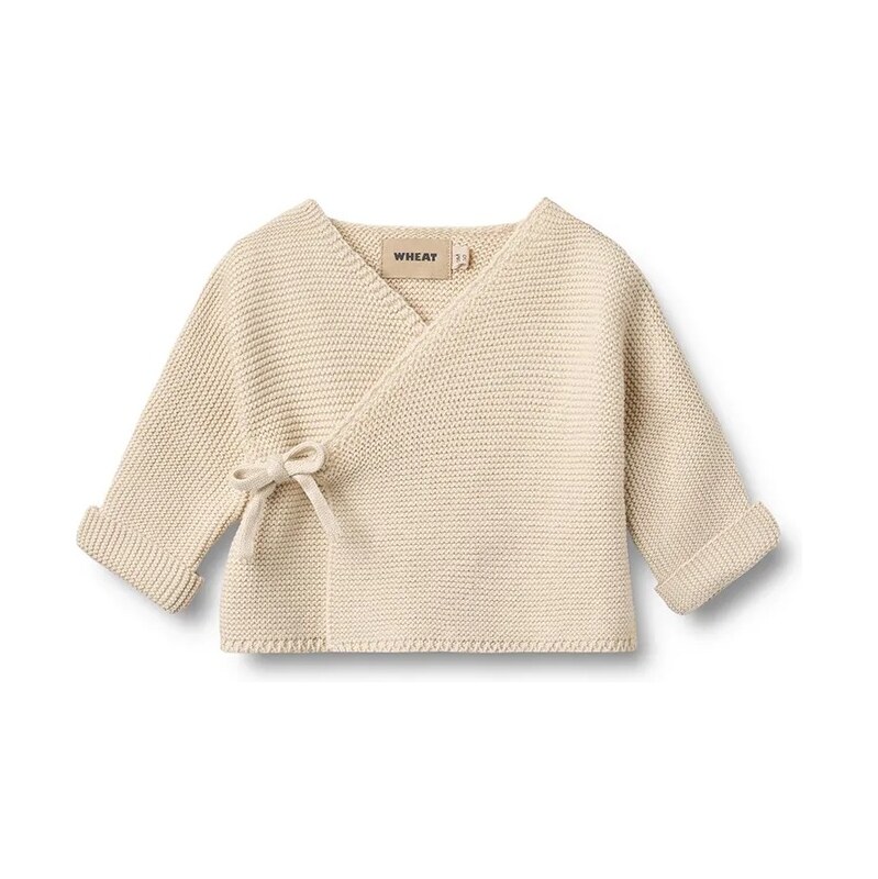 Detský bavlnený kardigan Wheat 67697236