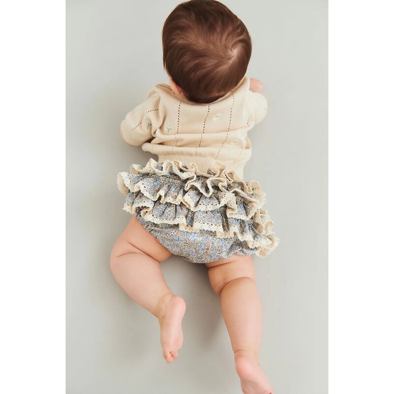 Detské bavlnené šortky Wheat 67697295