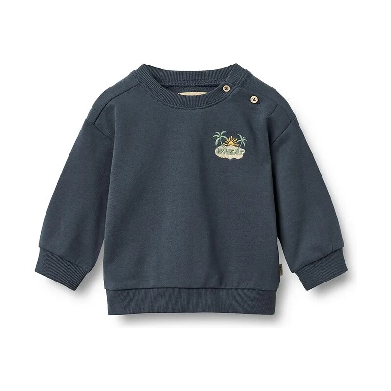 Bavlnená mikina pre bábätká Wheat 67697253