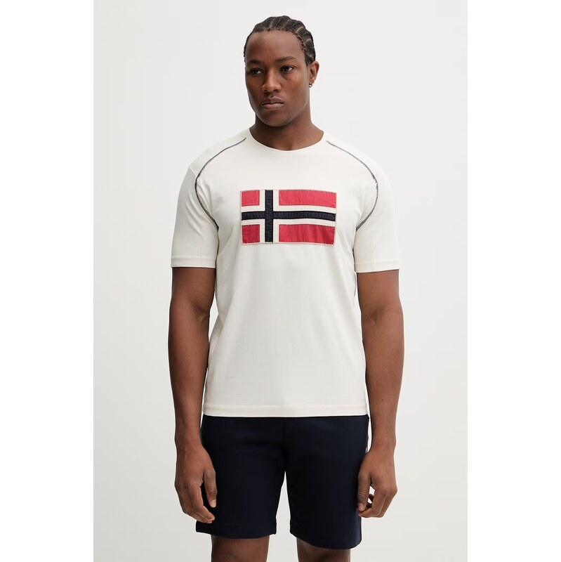 Bavlnené tričko Napapijri REFLECT 67696943