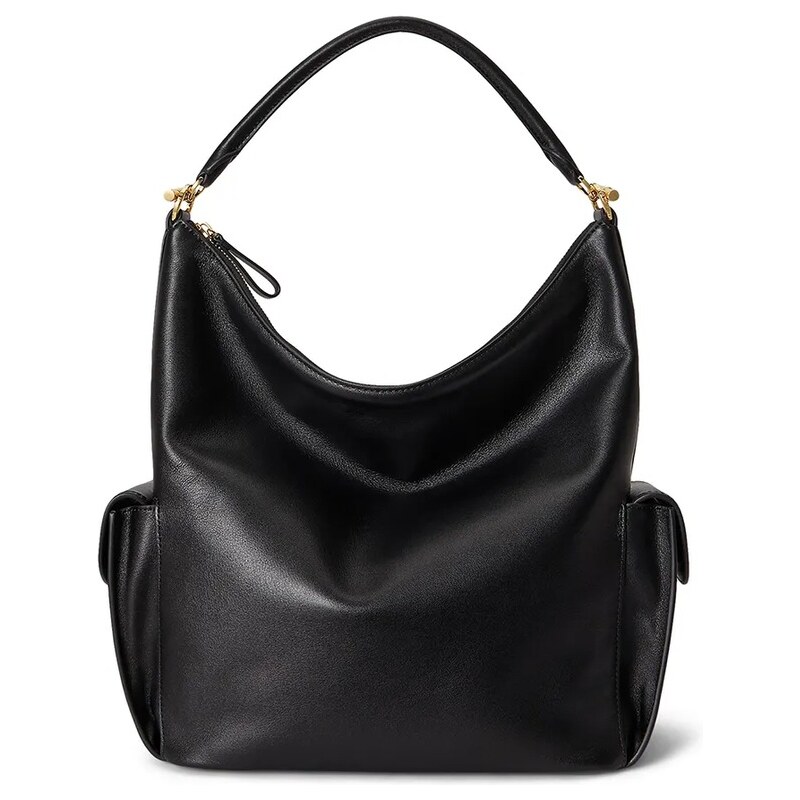 Kožená kabelka Lauren Ralph Lauren 67697363