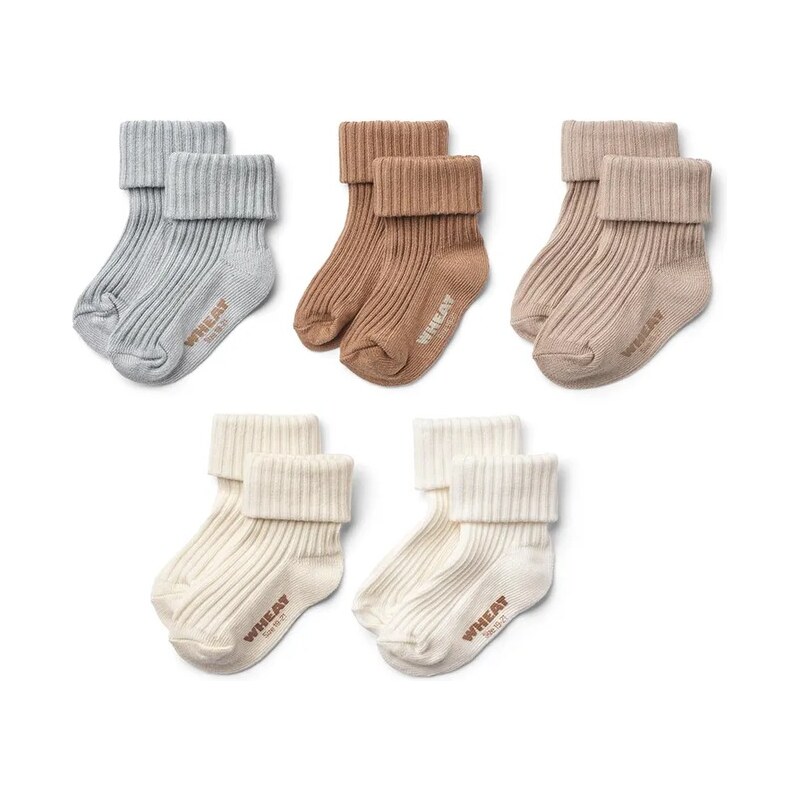 Ponožky pre bábätká Wheat 5-pak 67697427
