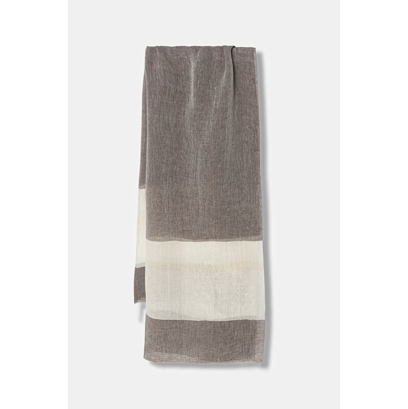 Šál s prímesou ľanu Marella MLATAMBUTO 67697825