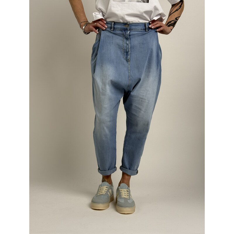 Voga Móda Džínsové baggy FOXTOWN 60741076