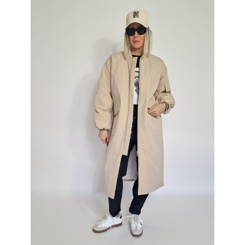 LUMINA Béžový kabát EXTRA 62406524
