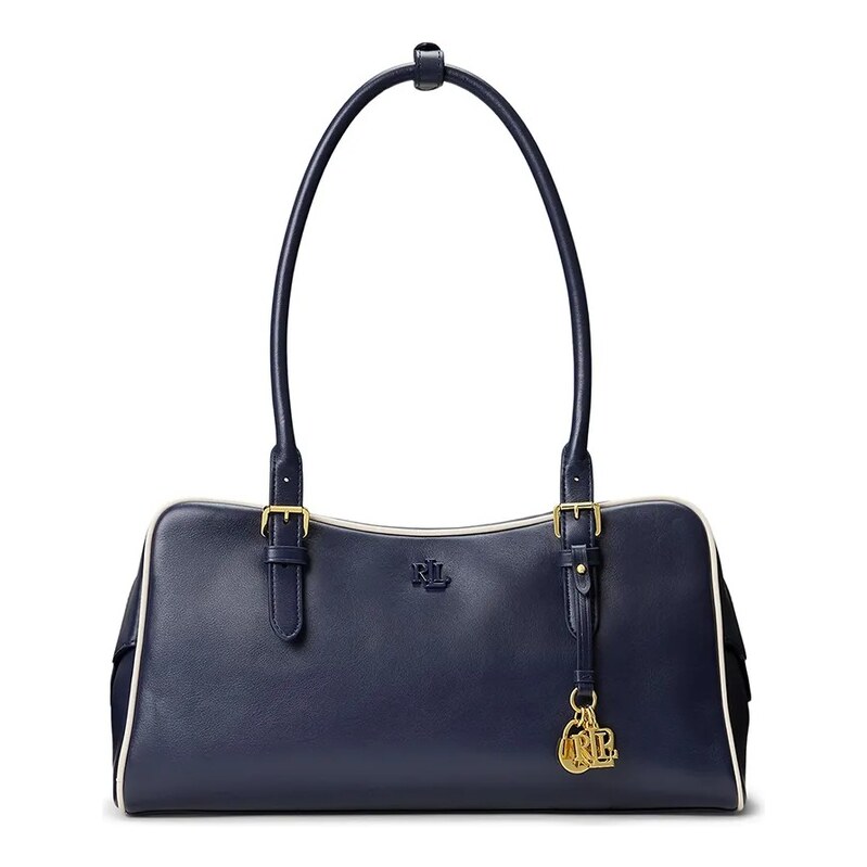 Kožená kabelka Lauren Ralph Lauren 67697370