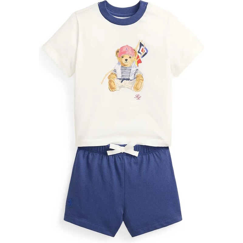 Detská bavlnená súprava Polo Ralph Lauren 67697682