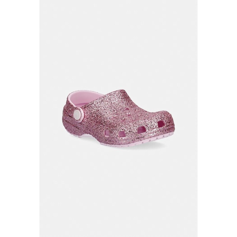 Detské šľapky Crocs CLASSIC CHUNKY GLITTER CLOG K 67696801