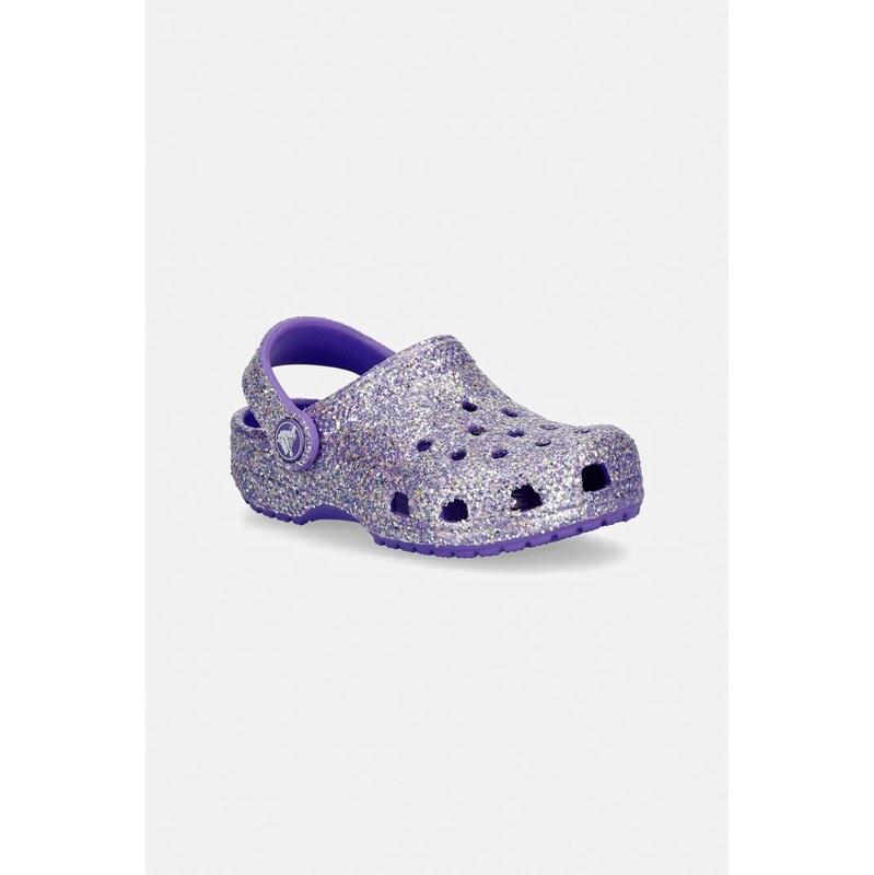 Detské šľapky Crocs CLASSIC FANTASY GLITTER CLOG T 67696814