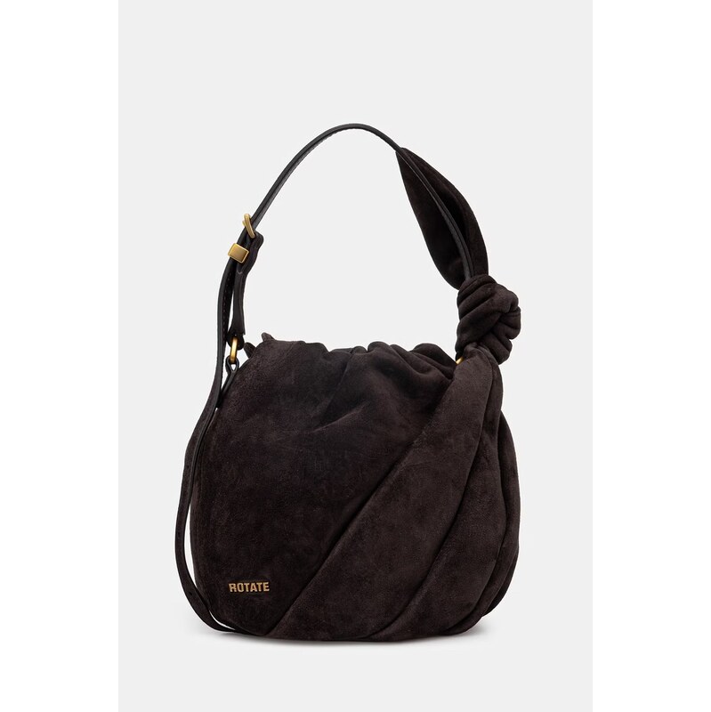 Semišová kabelka Rotate 67697032