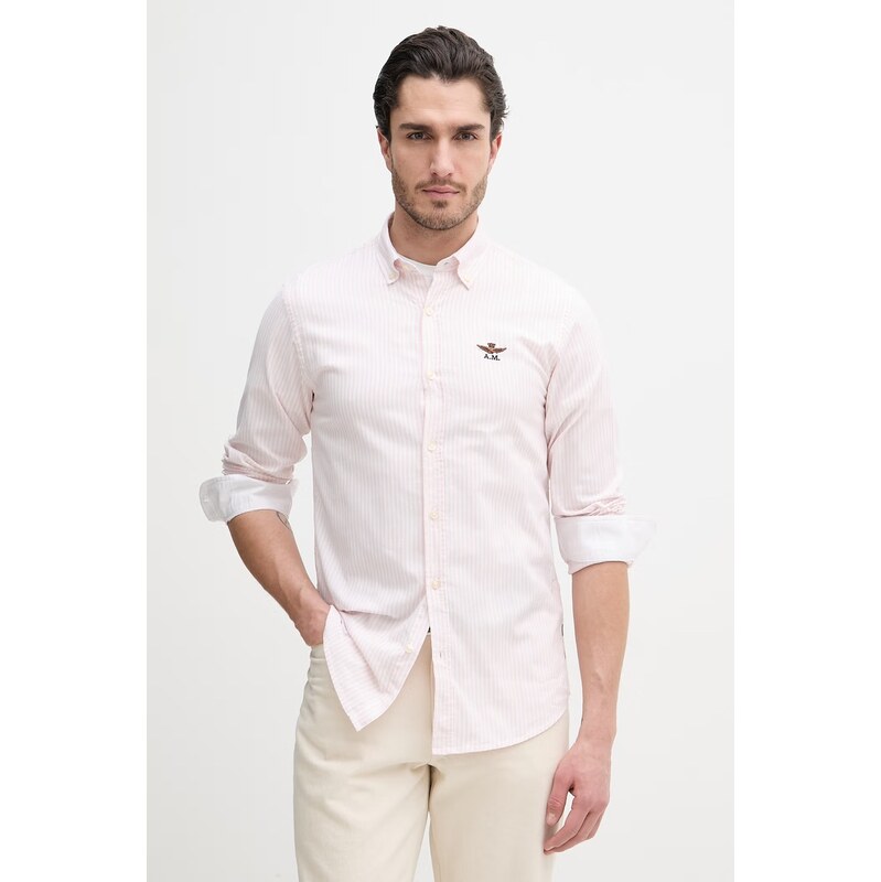 Bavlnená košeľa Aeronautica Militare 67697200