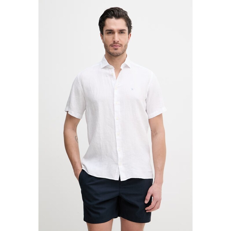 Ľanová košeľa Hackett London 67697320