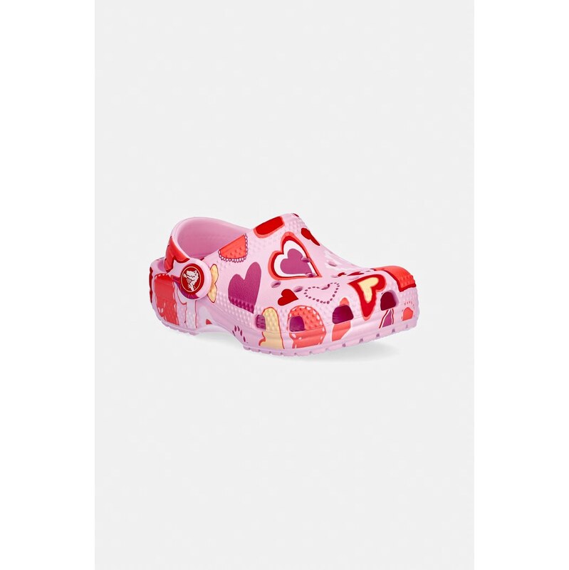 Detské šľapky Crocs CLASSIC VDAY CLOG 67696598