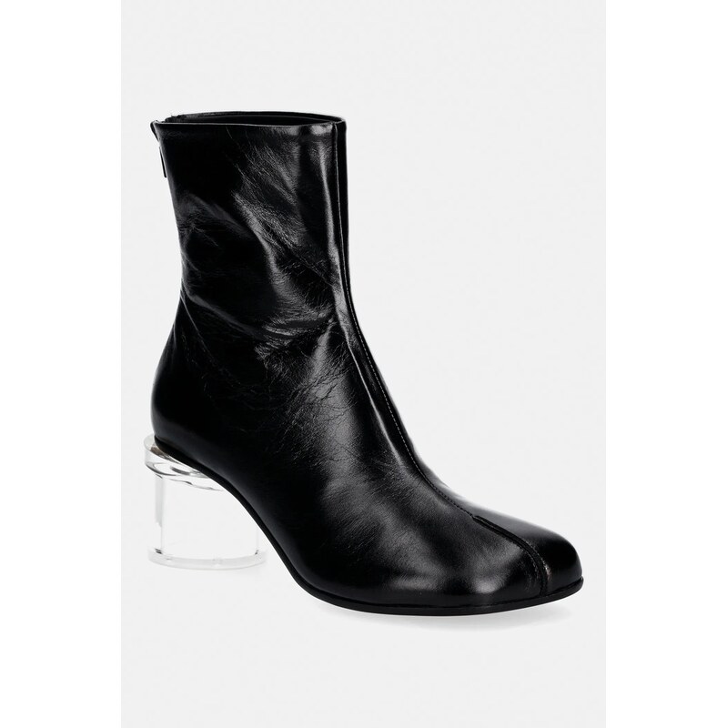 Kožené členkové topánky MM6 Maison Margiela 67696674