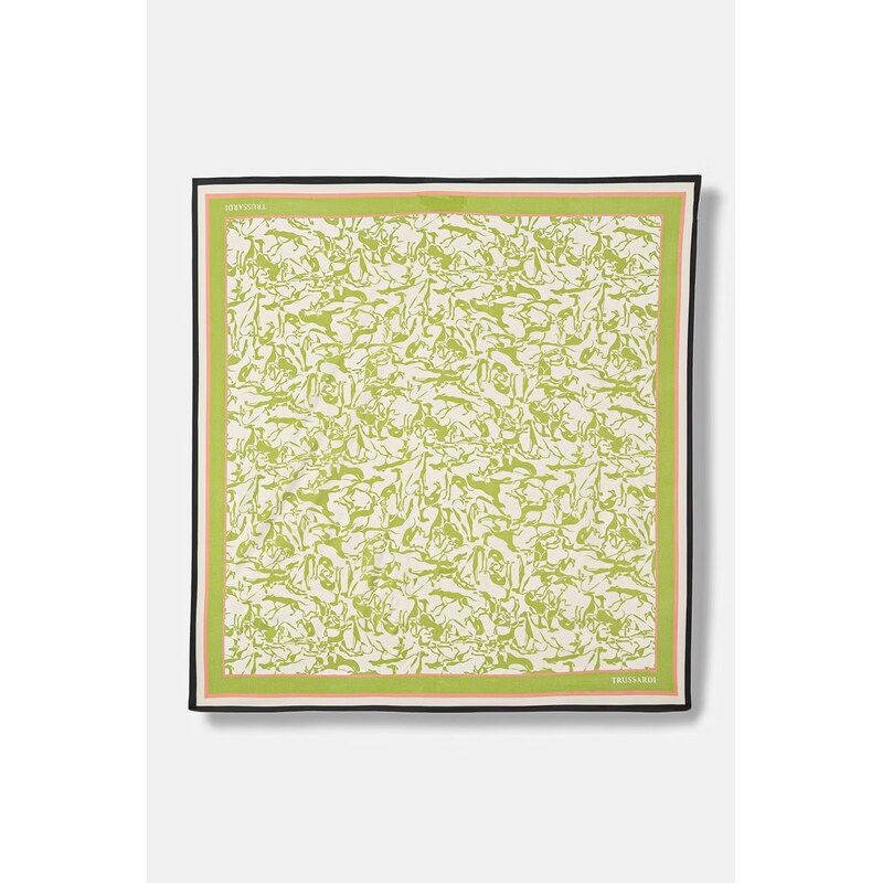 Hodvábna šatka Trussardi 67697806