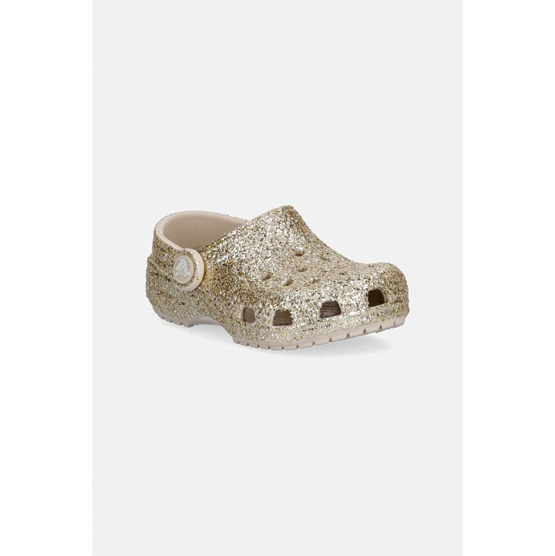 Detské šľapky Crocs CLASSIC CHUNKY GLITTER CLOG T 67696804