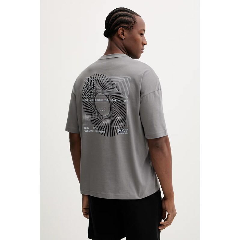 Bavlnené tričko EA7 Emporio Armani 67696945