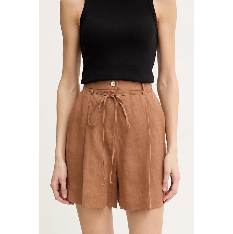 Ľanové šortky Marella ZANNATA 67697526