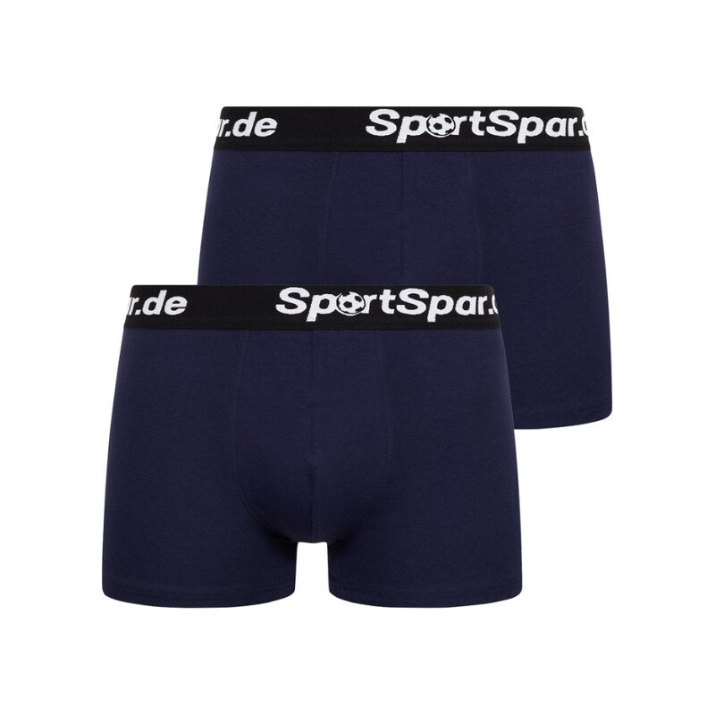Pohodlné Pánske Boxerky SPORTSPAR balenie 2 ks 95% Bavlna Modré 67698003